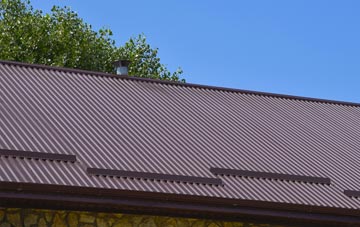 typical Hilton Of Cadboll corrugated roof uses